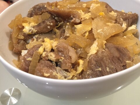 簡単！ 牛すじ丼